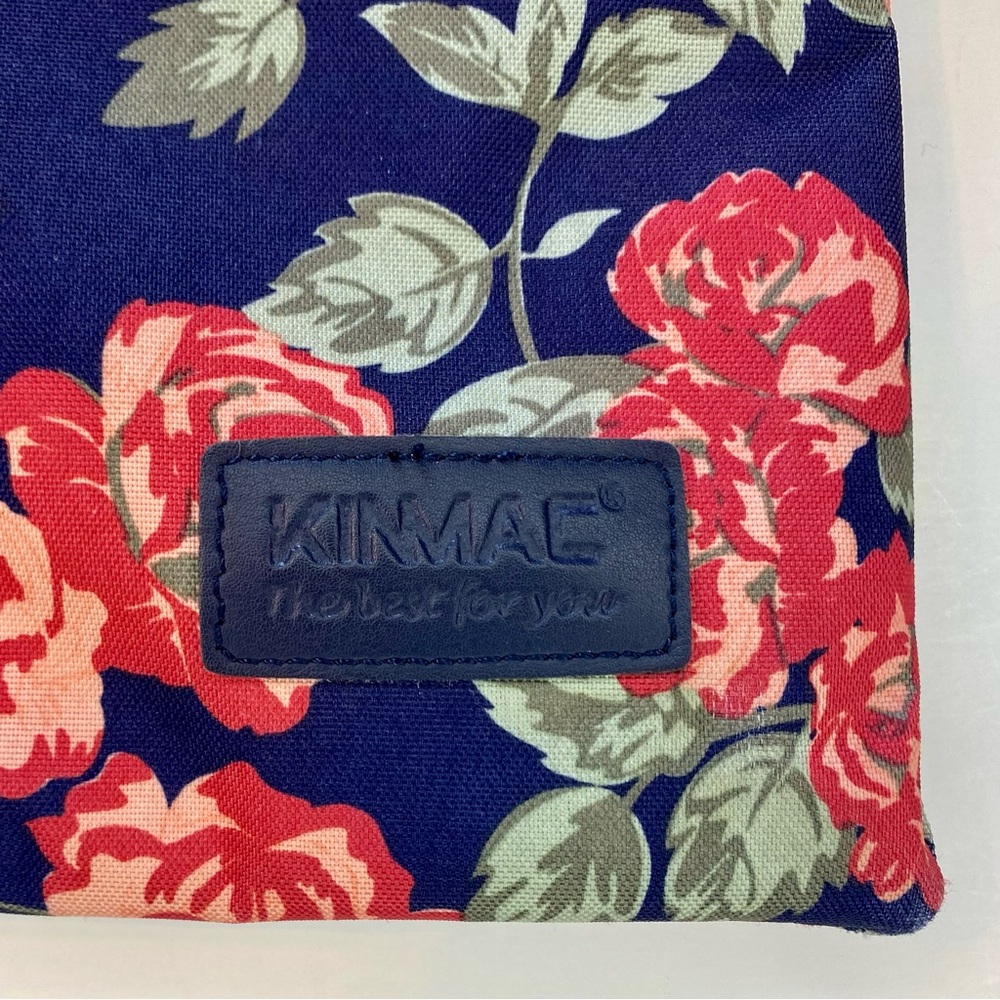 Kinmac Floral Canvas Laptop Bag - Picture 4 of 7